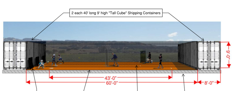 Our new batting cage option